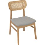 [Set of 2] KATO Dining Chair-Natural - Image 5