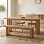 [Set of 2] KATO Dining Chair-Natural - Image 15