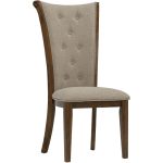 [Set of 2] SURIA Dining Chair-Brown - Image 2