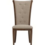 [Set of 2] SURIA Dining Chair-Brown - Image 3