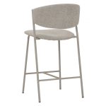 KOBY 24" Metal Bar Chair-Grey - Image 3