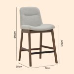 ARDON 2 And 4 Seater Wooden Bar Set-Cocoa - Image 11