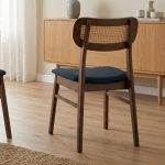 [Set of 2] KATO Dining Chair-Cocoa - Image 3