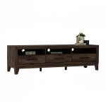 BRAVO 160cm 3 Drawers TV Cabinet-Walnut - Image 9