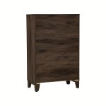 BRAVO 5 Drawer Chest-Walnut - Image 8