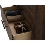 BRAVO 5 Drawer Chest-Walnut - Image 7