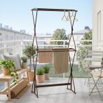 OLIVER 2 Tier Cloth Hanger Towel Drying Rack - Image 2