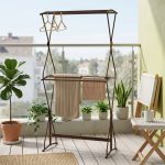 OLIVER 2 Tier Cloth Hanger Towel Drying Rack