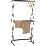OLIVER 2 Tier Cloth Hanger Towel Drying Rack - Image 6