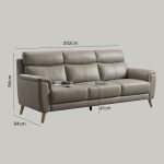 [Custom Made] KENSINGTON 2+3 Seater Genuine Top Grain Sofa - Image 6