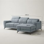 [Custom Made] CHURCHILL Genuine Top Grain L Shaped Sofa - Image 5