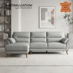 [Custom Made] DUKE Genuine Top Grain L Shaped Sofa