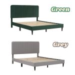 FLULLY Queen Size Bed-Grey - Image 10