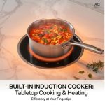 FORGE A05 Induction Cooker Build In Extension Table-Grey - Image 8