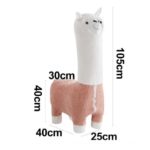 ALPACA Fleece Fabric Kids Stool-4 Colors - Image 4