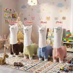 ALPACA Fleece Fabric Kids Stool-4 Colors - Image 3