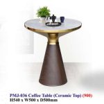 ASTRA Sintered Stone Top Side Table-Walnut - Image 3