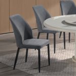 BERGEN Pet Friendly Fabric Dining Chair-2 Colors - Image 2