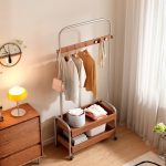 BERTOIA Wooden Garment Rack -Walnut - Image 2