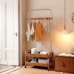 BERTOIA Wooden Garment Rack -Walnut - Image 3