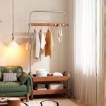BERTOIA Wooden Garment Rack -Walnut - Image 4
