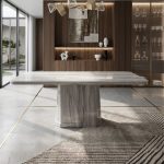 CARRARA 180cm Marble Dining Table - Image 2