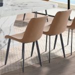 CHARLIE PU Dining Chair-2 Colors - Image 5