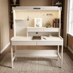 COBI 120cm Smart Study Desk-White - Image 3