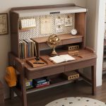 COBI 120cm Smart Study Desk-Walnut - Image 2