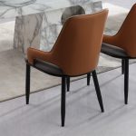 CODA Pet Friendly PU Dining Chair-2 Tone - Image 3