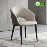 CREST Pet Friendly PU Dining Chair-2 Tone - Image 2
