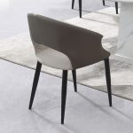 CREST Pet Friendly PU Dining Chair-2 Tone - Image 3