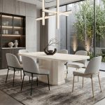 CALACATTA 150/180/200cm Marble Dining Table - Image 2