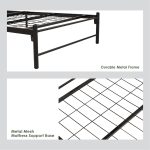 CALLON Single Size Metal Bed Frame-Black - Image 6