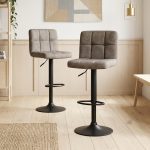 CHERT 24-29" Swivel Bar Chair - 2 colors