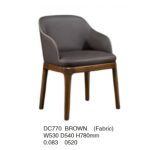 DIRO Dining Arm Chair-Brown - Image 5
