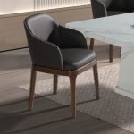 DIRO Dining Arm Chair-Brown - Image 3