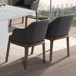DIRO Dining Arm Chair-Brown - Image 2