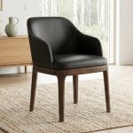 DIRO Dining Arm Chair-Brown