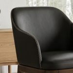 DIRO Dining Arm Chair-Brown - Image 4