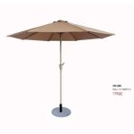 DREXEL 4 Seater Garden Set With Umbrella-Black - Image 4