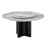DT236 D135-150cm Crystal Marble Round Table - Image 4