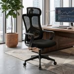 E316 Mesh High Back Office Chair-Black