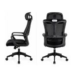 E316 Mesh High Back Office Chair-Black - Image 4