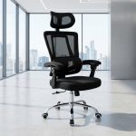 E623 Mesh High Back Office Chair-Black