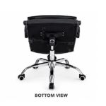 B802 Pu High Back Office Chair-Black - Image 4