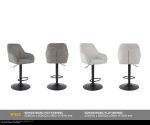 EDWD5308(BC-FDGY)S000BC Bar Chair - Dark Grey - Image 2