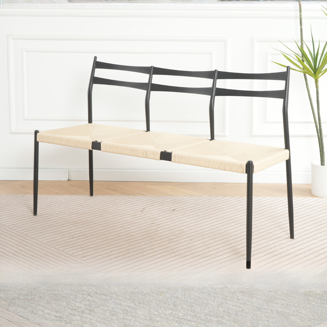 EDWD5486(BE-POAK)S000BC-PF EDWD5486(BE-POAK)S000BC Bench Chair - Image 1