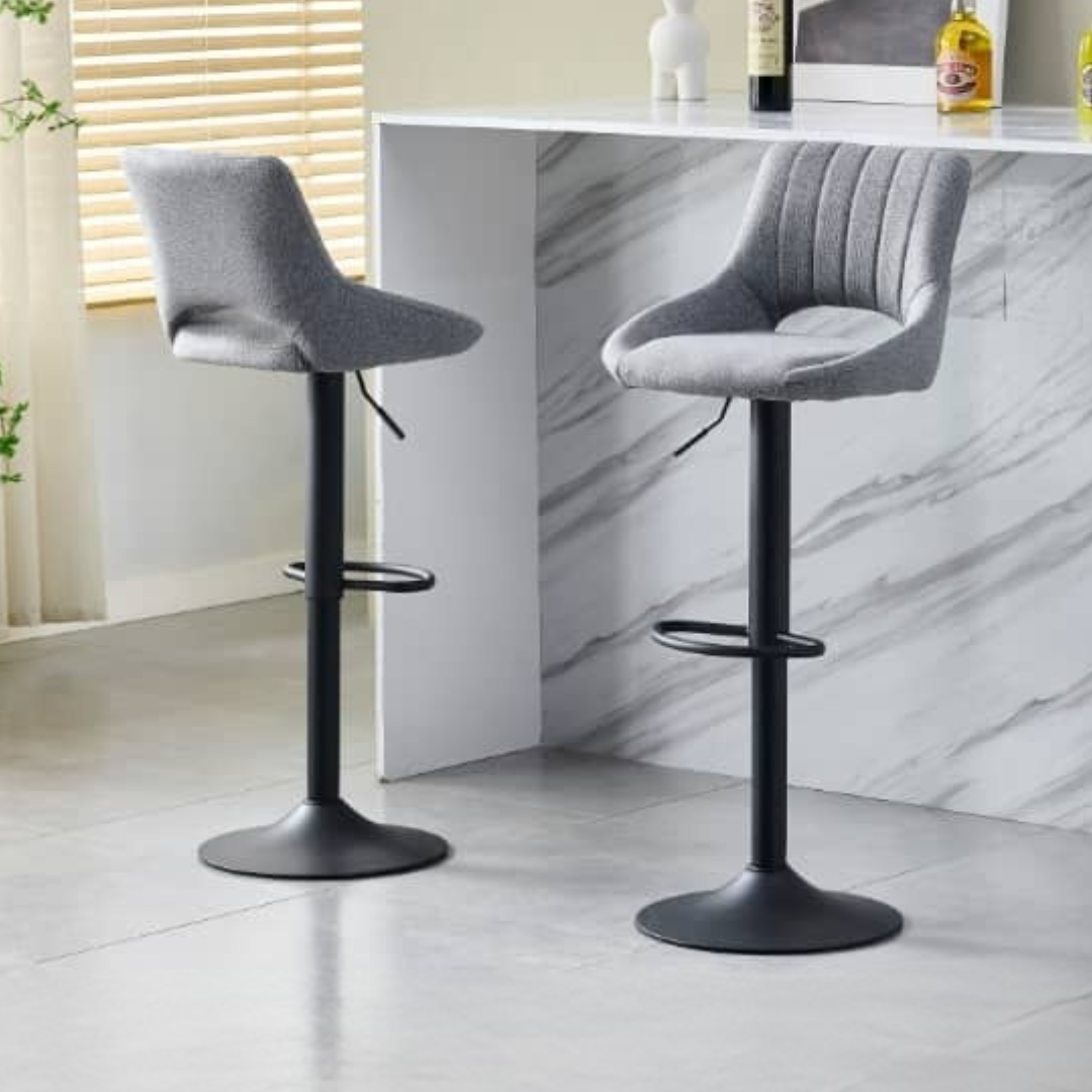 EDWD5888(GRAY)-PF EDWD5888(BC-FGRY)S000BC Bar Chair - 2 colors - Grey - Image 1