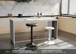 5976 Adjustable Height Bar Stool - 2 Colors - Image 3